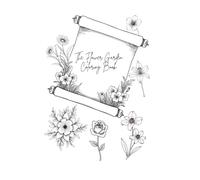 Flower Garden Coloring Book