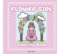 Flower Girl Coloring Book