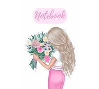 Flower Girl Notebook: Cute Blank Lined Journal for Girls, Great for writing Notes or School