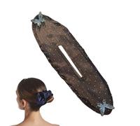 Flower Hair Bun Roller - 13.98x4.13 Inches Women Hairs Roller Tool | Non