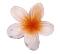 Flower Hair Claw Clip - Bloom With Every Style (Orange)