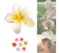 Flower Hair Claw Clip - Bloom With Every Style (Yellow)