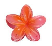 Flower Hair Clips - Claw Clips | Hair Claw Clips | Flower Claw Clips For Thick Hair | plumeriia Hair Clip Large Claw Clips | Colorful Flower Hair Clips | Holiday giftss For Girls & Women A