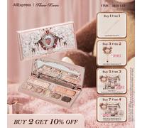 Flower Knows Strawberry Cupid Collection Tavolozza per trucco 14g Ombretto/Blush/Abrighello rosa