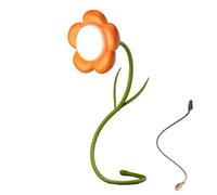 Flower Lamp, Adjustable Level Touch Night Light, Energy Efficient and Easy to Use, USB Portable Wireless LED Lamp, Soft Glow Decorative Light for Bedroom, Student Room, Home Decor, 3.07x3.07x1.61 Inch