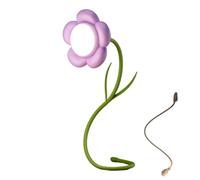 Flower Lamp, Adjustable Level Touch Night Light, Energy Efficient and Easy to Use, USB Portable Wireless LED Lamp, Soft Glow Decorative Light for Bedroom, Student Room, Home Decor, 3.07x3.07x1.61 Inch