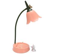 Flower LED Desk Lamp Student Bedroom Lighting Contact Reading Eye Prot