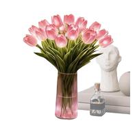 Flower Lights for Desk - Flower Table Lamp, Romantic LED Floral Night Light, Decorative Tulips Lamp with Romantic Ambient Lighting, Bedside Nightstand Table Lights for Bedroom Home Office