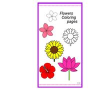 Flower Magic: A Beautiful Floral Coloring Book for Relaxation