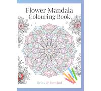 Flower Mandala Colouring Book
