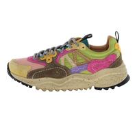 FLOWER MOUNTAIN Donna Solin Scarpe, Fuchsia-Rose-Orange, 39