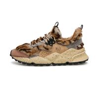 7606 SNEAKER DONNA FLOWER MOUNTAIN KOTETSU WOMAN SUEDE/ECOFUR SHOES