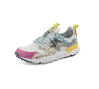 FLOWER MOUNTAIN SCARPE DONNA YAMANO SUEDE RETE PONY PE25