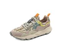 FLOWER MOUNTAIN Scarpe Donna YAMANO3 Suede Cotton PINLWHTMILI PE26