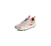 FLOWER MOUNTAIN Scarpe Donna YAMANO3 Suede Nyl LEOSAGEPINKYEL PE26