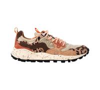 FLOWER MOUNTAIN - Yamano 3 Uni Suede/Print/Nylon Beige-Milk-Light Br - 2017818-27-1E53 - Panna