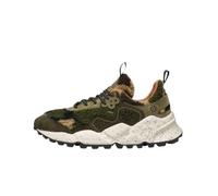 FLOWER MOUNTAIN Sneaker Kotetsu Uni Teddy - Taupe/Military