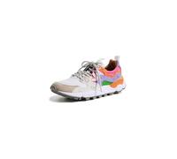 SNEAKERS Donna FLOWER MOUNTAIN YAMANO 3 - 2017817 1N21 WHITE YELLOW/FLUO LIGHT G