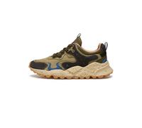 FLOWER MOUNTAIN Sneakers in Suede e Tessuto Tecnico, Militare- 42