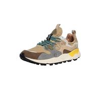 FLOWER MOUNTAIN Sneakers Uomo YAMANO 3 Man Suede/Nylon Ripstop col. Brown Grey