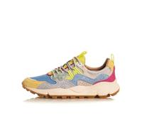FLOWER MOUNTAIN Sneakers Yellow/White/Azure 2017817 YAMANO 3 Yellow/White/Azure 41