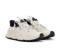 FLOWER MOUNTAIN Tiger Hill Sneakers in Camoscio Bianco/Nero - EUR 39