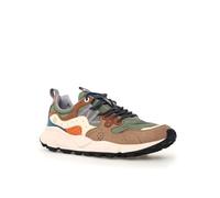 FLOWER MOUNTAIN Yamano 3 Scarpe Da Ginnastica Verdi Da Uomo - EUR 41