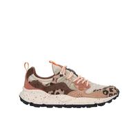 FLOWER MOUNTAIN - Yamano 3 Uni Suede/Print/Nylon Beige-Milk-Light Br - 2017818-27-1E53 - Panna