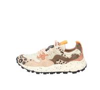 FLOWER MOUNTAIN - Yamano 3 Uni Suede/Print/Nylon Beige-Milk-Light Br - 2017818-27-1E53 - Panna