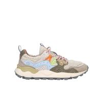 FLOWER MOUNTAIN - Yamano 3 Woman Suede/Teddy Beige-Militare-Celeste - 2017817-30-1E10 - Beige