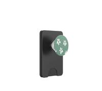 Flower My World Jade Green Flower PopSockets PopWallet per MagSafe