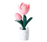 Flower Night Light - Flower Table Lamp, Rose Freesia Ambient Lighting | Floral Lamp Cute Night Light For Desk Bedroom Bedside Nightstand Home Decor Office Dorm Apartment Party Birthday Christmas