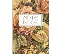 Flower Notebook: Floral Vintage Notebook, Garden Inspired Journal, Writing Notebook, Botanicals, Perfect Gift for Her, Stationery Gift