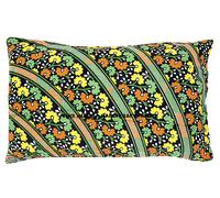 Flower Of Life Stampa Federe Cuscino Cotone Indiano Nero Arredo Casa Copriletto