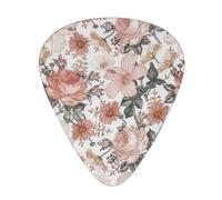 Flower Paris Torre Eiffel 12 pezzi cubi per chitarra, 3 spessori includono 0,46 mm, 0,71 mm, 0,96 mm, con scatola portaoggetti