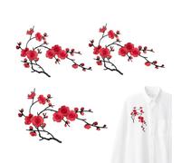Flower Patch for Clothes - Embroidered | 4 pezzi Appliques