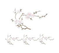 Flower Patches For Clothes - Fabric Decorative Plum Blossom Washable