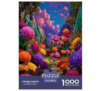 Flower Path Puzzles Giocattoli Sfida Regalo 1000 Pezzi Classici Floral Enchanted Realm Puzzle Decora La Casa Sfide Divertenti Per Adulti E Bambini Da 12 Anni 52x38cm/1000pcs