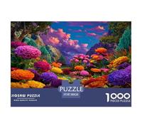 Flower Path Puzzles Giochi Educativo 1000 Elementi Classici Floral Enchanted Realm Puzzle Decorazione Perfetta Giochi-rompicapo Per Adulti E Bambini 38x26cm/1000pcs