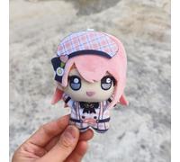 (Flower Pattern,10cm Squeak)Peluche personaggio Hanasato Minori con suono spremuto per bambini gioco regalo e