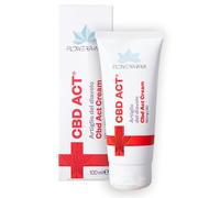 Flower Pharm, Crema Corpo CBD Act 120 mg, Artiglio del Diavolo, Burro di Karitè e Olio di Oliva Bio, Effetto Tonificante e Lenitivo, 100 ml