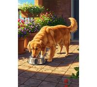 Flower Pot 1500 Piece Jigsaw Puzzles for Adults, Colourful, Challenging & Brainteasing Adult puzzles 1500 Pieces Dog, Fun jigsaws for The Whole Family 34x22 inch