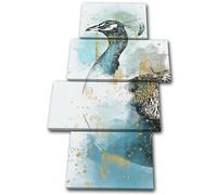 Flower Pot Booty Feminine Floral MULTI TELA parete arte foto stampa