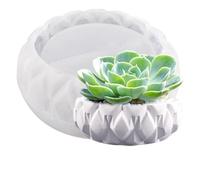 Flower Pot Silicone Mold | 3d Plant Holder Shape Silicone Mold