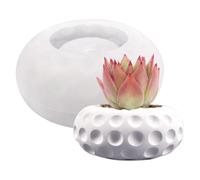 Flower Pot Silicone Mold | 3d Plant Holder Shape Silicone Mold