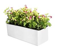 Flower Pots 49.4x16.8x17cm | Self-Watering Hydroponic Growing Flowerpot,Self-Watering Planter Pots,for Entrance Outdoor Porch Vacation Traveling Indoor Living Room Windowsill Patio