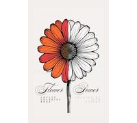 Flower Power: Adult Coloring Book