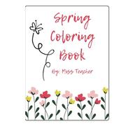 FLOWER POWER: Coloríng Book