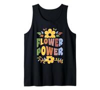 Flower Power Hippie Floral Anni '60 Uomo Donna Canotta