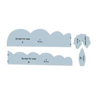 Flower Roses Template Kit Ruler - Floral Sewing Stencil Flower for Dinner
